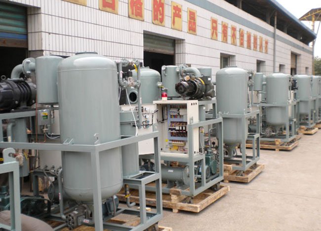 热烈祝贺我司生产大型绝缘油滤油机顺利验收